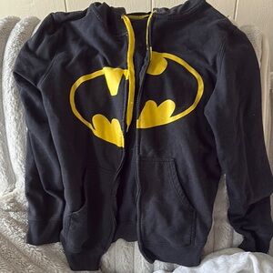 Black and Yellow Batman Hoodie